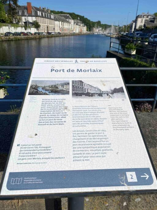 Voiles Sur Morlaix: Vue Port, 4 Personnes, Parking公寓 外观 照片
