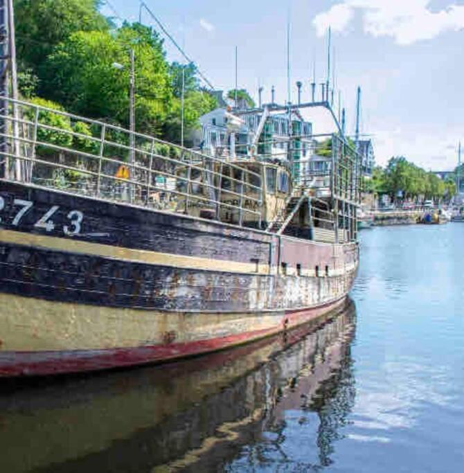 Voiles Sur Morlaix: Vue Port, 4 Personnes, Parking公寓 外观 照片