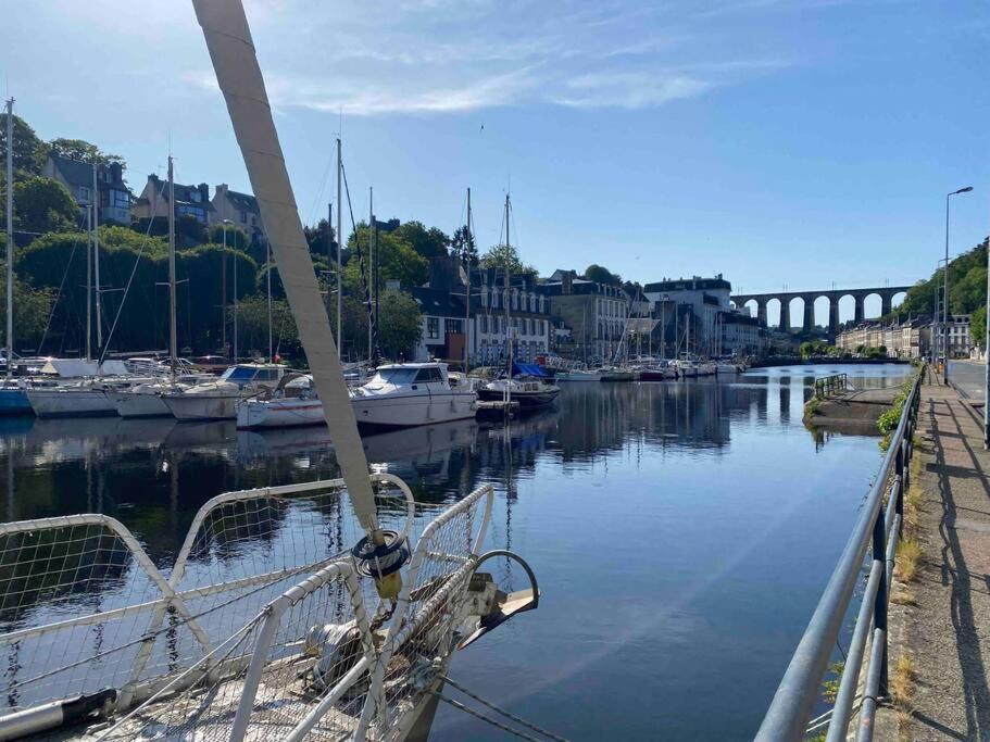 Voiles Sur Morlaix: Vue Port, 4 Personnes, Parking公寓 外观 照片